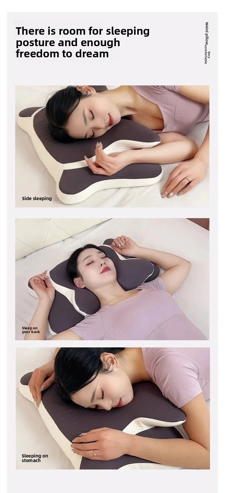 comfort neck pillow case