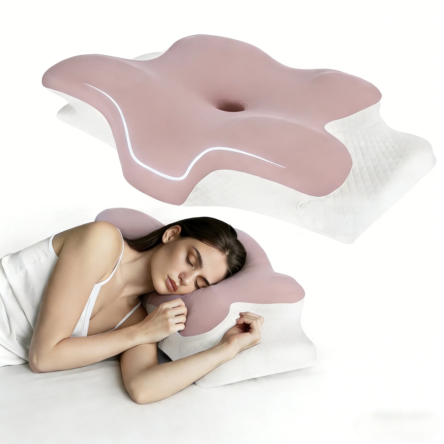 comfort neck pillow case