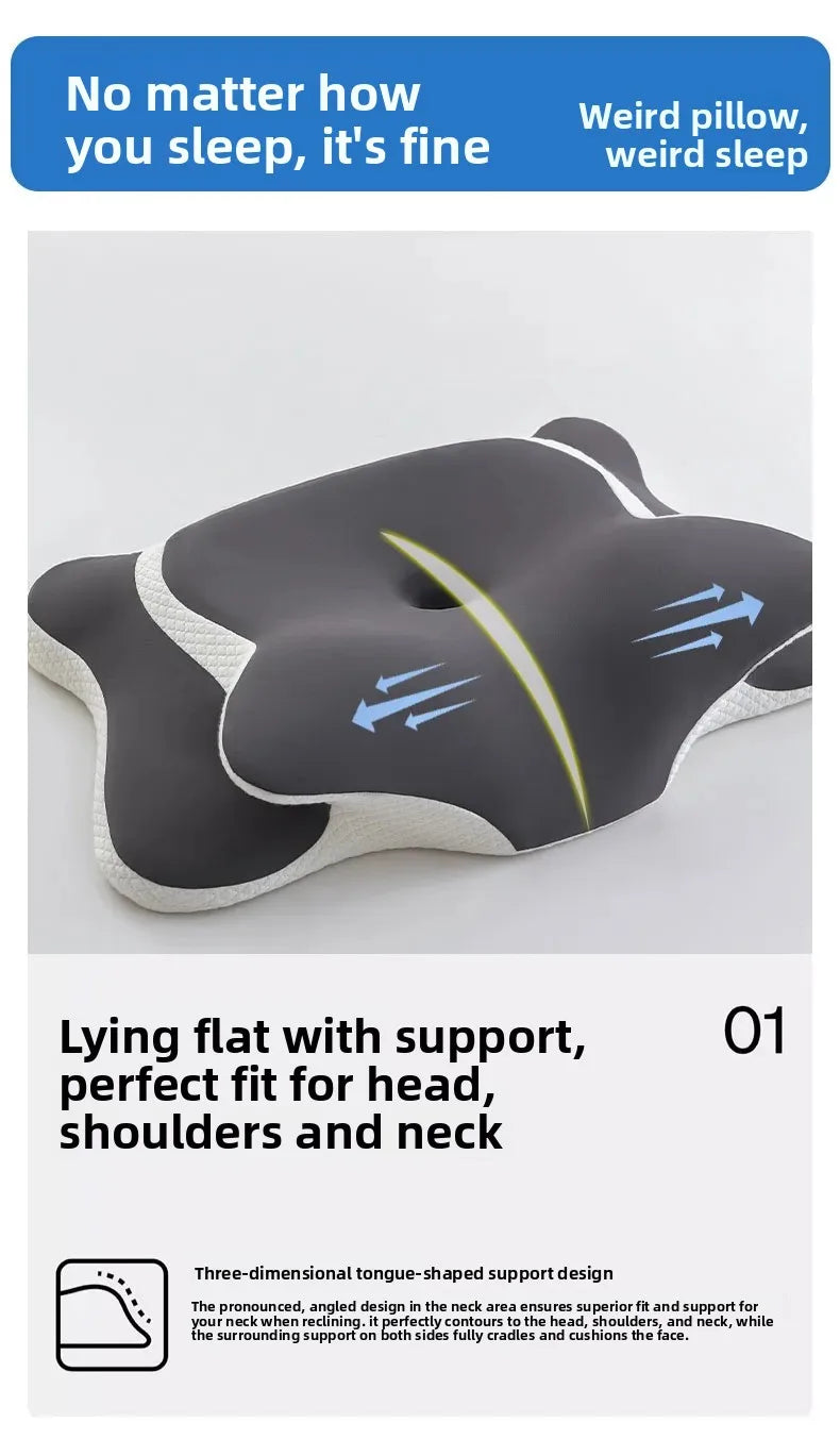 comfort neck pillow case