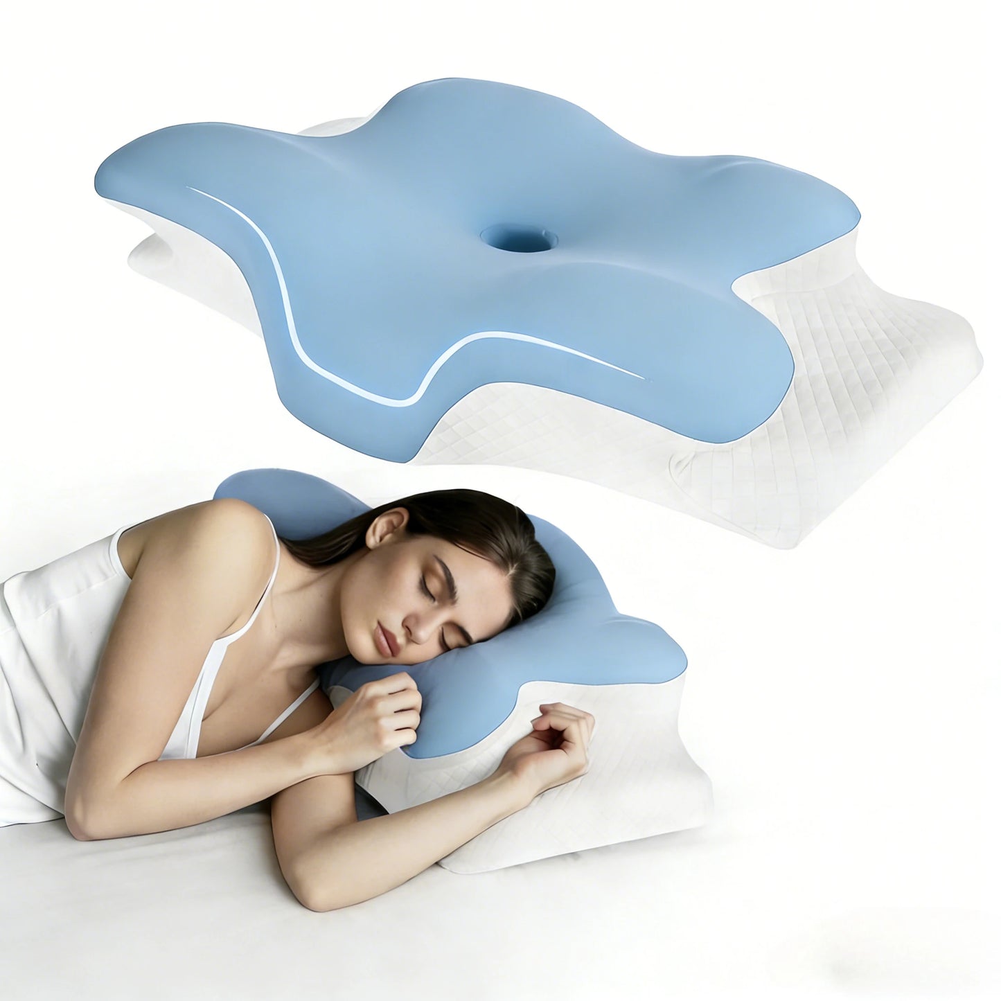 comfort neck pillow case