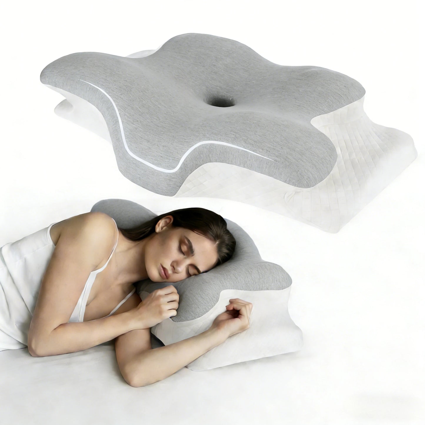 comfort neck pillow case